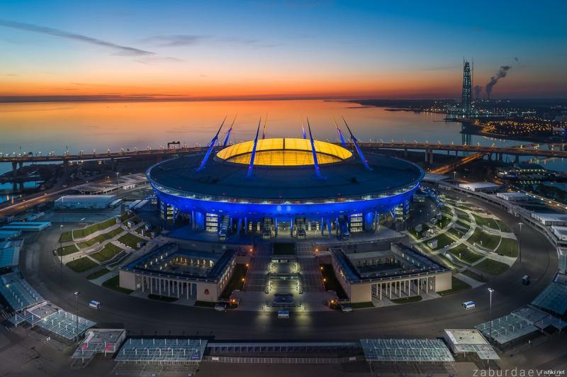 Стадион Зенит-Арена, г. Санкт-Петербург, кладочные смеси quick-mix