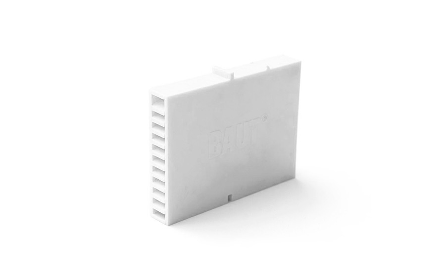 Вентиляционная коробочка BAUT 80х60х12 (белый)