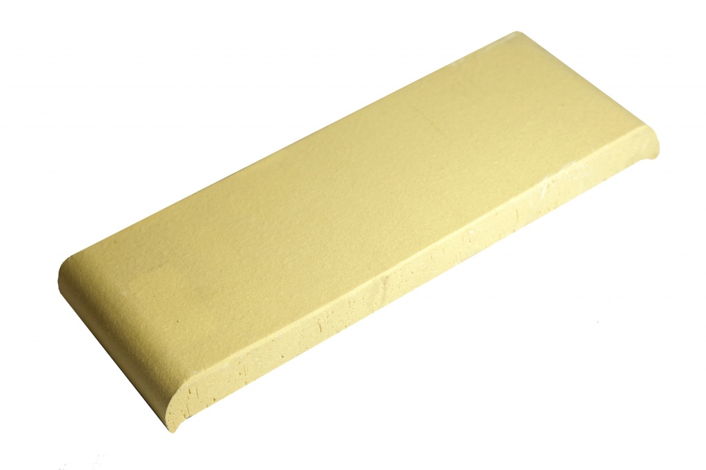Парапетная плитка КР 30 (305х110х25) желтый натуральный