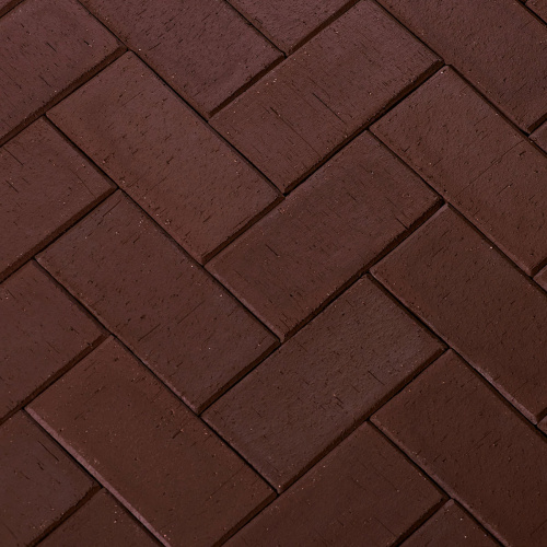 Клинкер тротуарный коричневый Мюнхен (200x100x50)