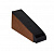Профильный кирпич К20 (210х65х100) темно-коричневый глазурь
